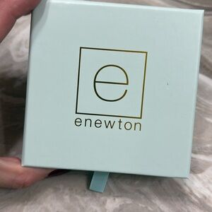 Enewton gift box with card. Light blue. Small imperfection on right side